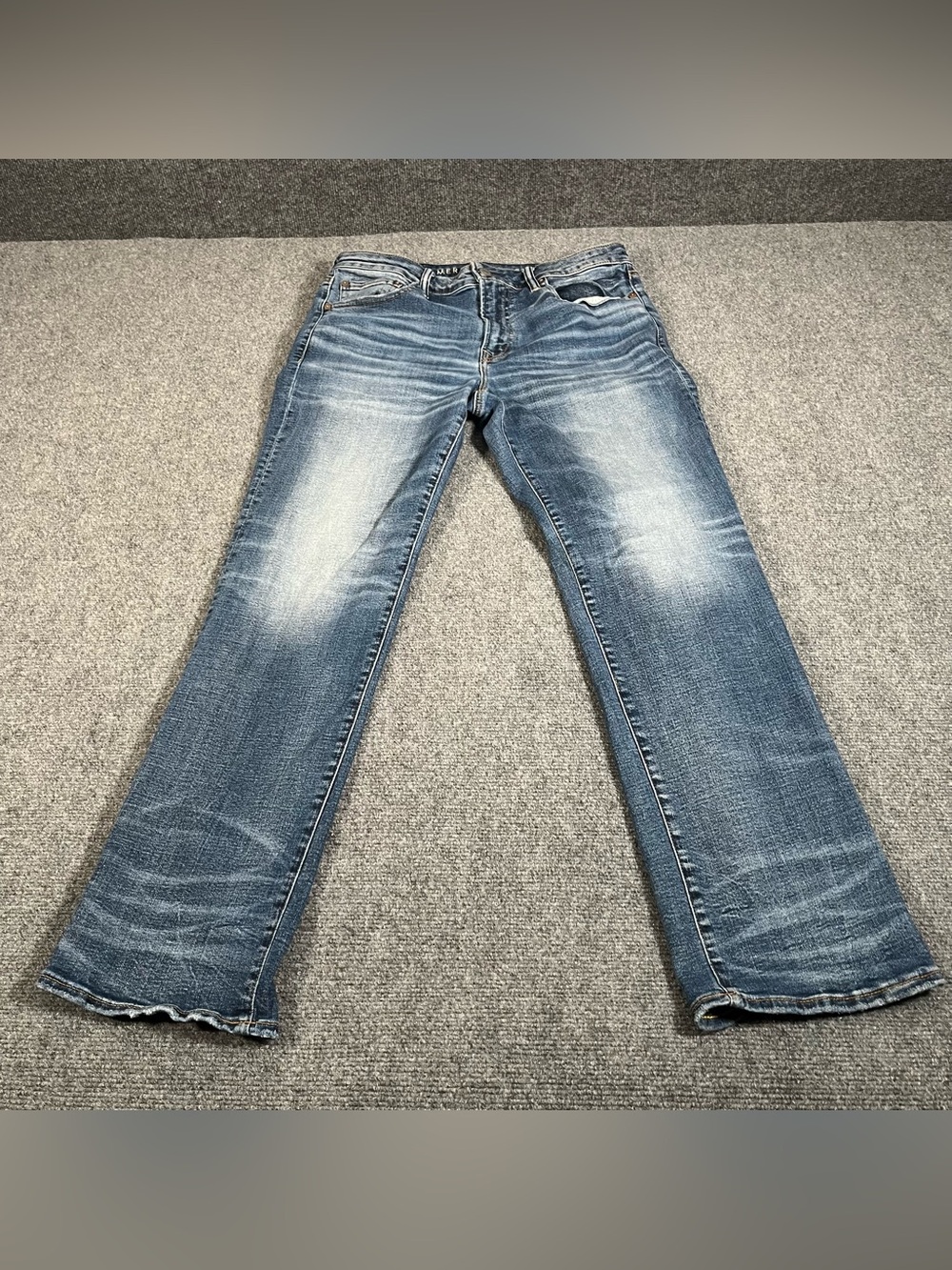 american eagle original bootcut jeans Men’s 34x30 Dark Wash Western Cowboy Y2K